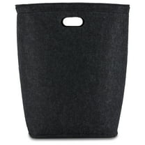 Mainstays Felt Hamper with Handles, Gray