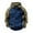 Blue, variant on RXIRUCGD Men Sweatshirt Quarter Zip Cargo Pullover Hoodies Workout Gym Sports Running Outdoor Winter Jackets, Green, Size: S