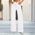 thumbnail image 6 of Miqool Women's Jeans High Waisted Stretchy Jeans Trendy Loose Wide Leg Casual Denim Pants with Pockets, 6 of 8