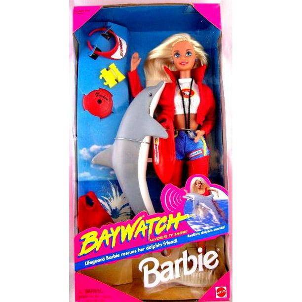 BAYWATCH Doll with Dolphin & Accessories 1994 - Walmart.com