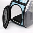thumbnail image 2 of Bolsa de transporte transparente para mascotas PENGJJMXG color rosa, 2 of 5
