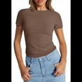 thumbnail image 2 of Camiseta de Corta Y2k Color Café XXL, 2 of 8