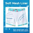 thumbnail image 2 of Shorts de baño SURF CUZ para niños con protección UPF 50+ y secado rápido 4T, 2 of 5