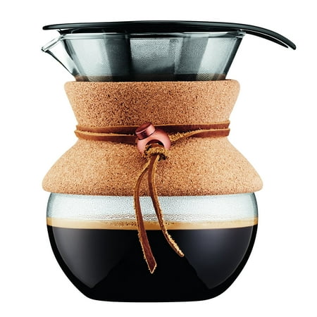 Pour Over Coffee Maker with Permanent Filter , 17 Oz.,
