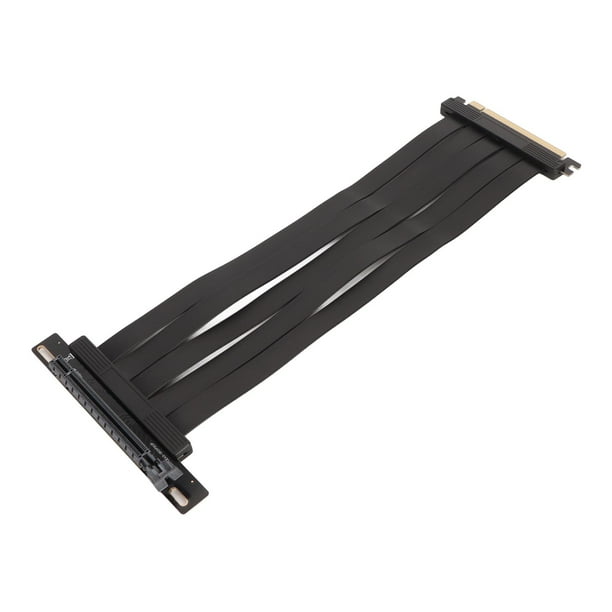 Cable elevador PC Ie, Cable de extensión de tarjeta gráfica de computadora PCIe 4.0 X16 Riser Cable de extensión PCIE Eleve su experiencia