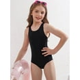 thumbnail image 5 of Charmo Color Blocked Swimwear for Girls Athletic One Piece Practice Swimsuits Racerback Competition Bathing Suits, Size 8-16, 5 of 7
