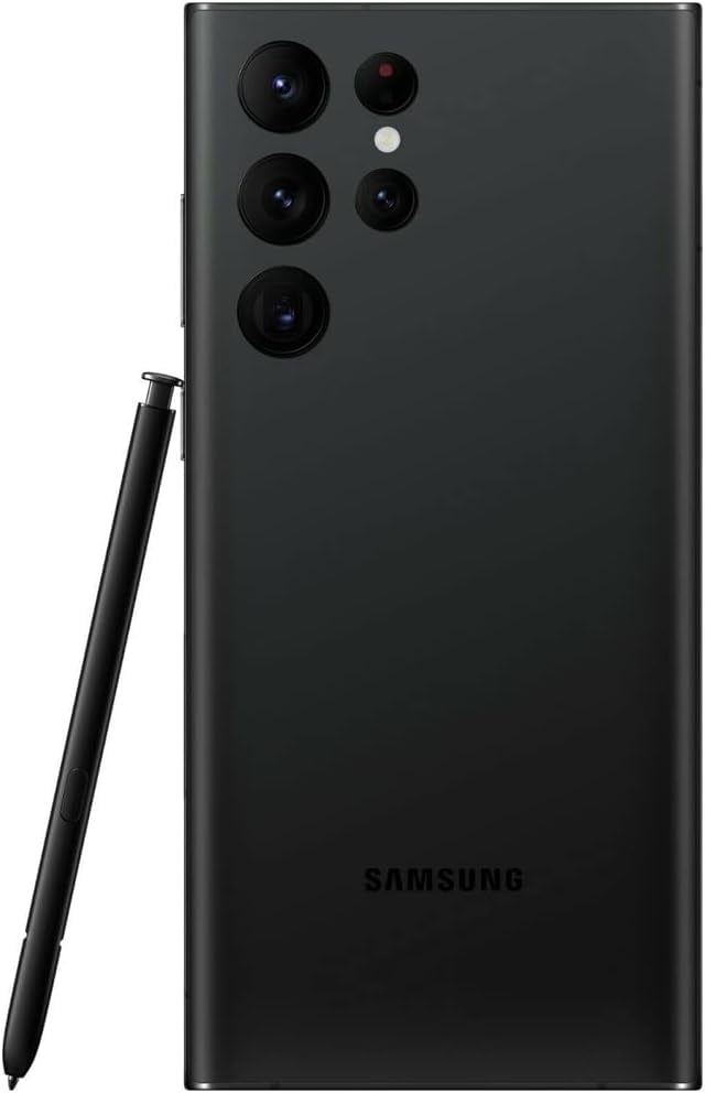 Restored Samsung Galaxy S22 Ultra 5G S908U (Fully Unlocked) 256GB Phantom Black (Restored)