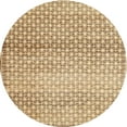 thumbnail image 1 of Ahgly Company Indoor Round Contemporary Light Brown Abstract Area Rugs, 5' Round, 1 of 6