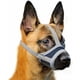 thumbnail image 1 of Bozal de nailon supersuave para perros que evita que ladren y muerdan, con tiras reflectantes, ajustable (plata L), 1 of 5