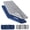 Grey+Navy-30x75 Inch (Pack of 2), variant on Sleeping Pad Black 30x75 Inch (Pack of 1) Camping Use