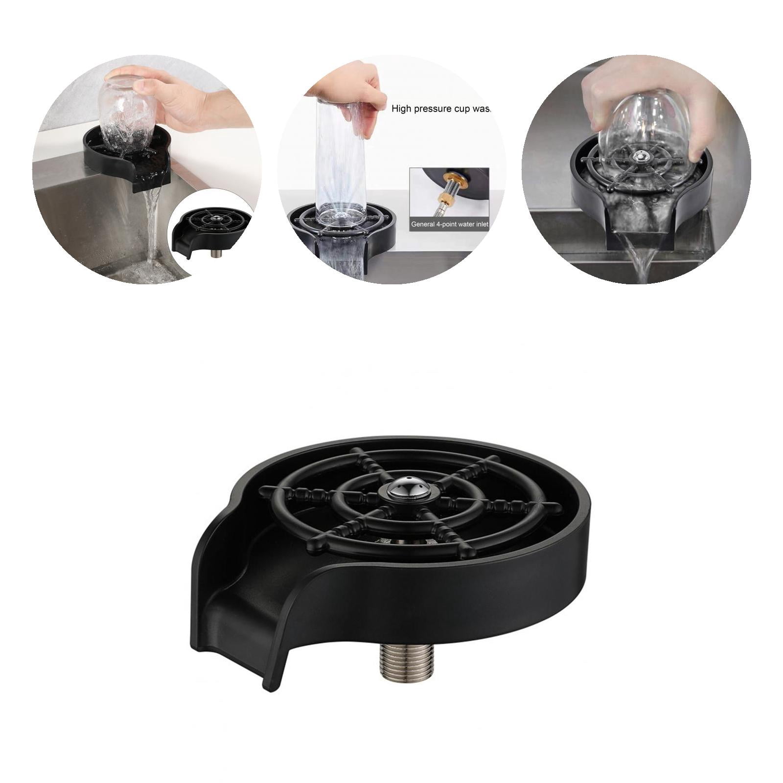 Lave-verres Économiseur de Travail Mains Libres Réutilisable Nettoyage Automatique ABS Haute Pression Accessoires de Cuisine