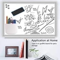 thumbnail image 3 of ( 2 Pcs / Set ) Office Supplies Pen Holder Organizer Caddy Self Adhesive Cubicle Wall Mounted Stick On Store Pens, Pencils, Sticky Notes And Other Sup, 3 of 4