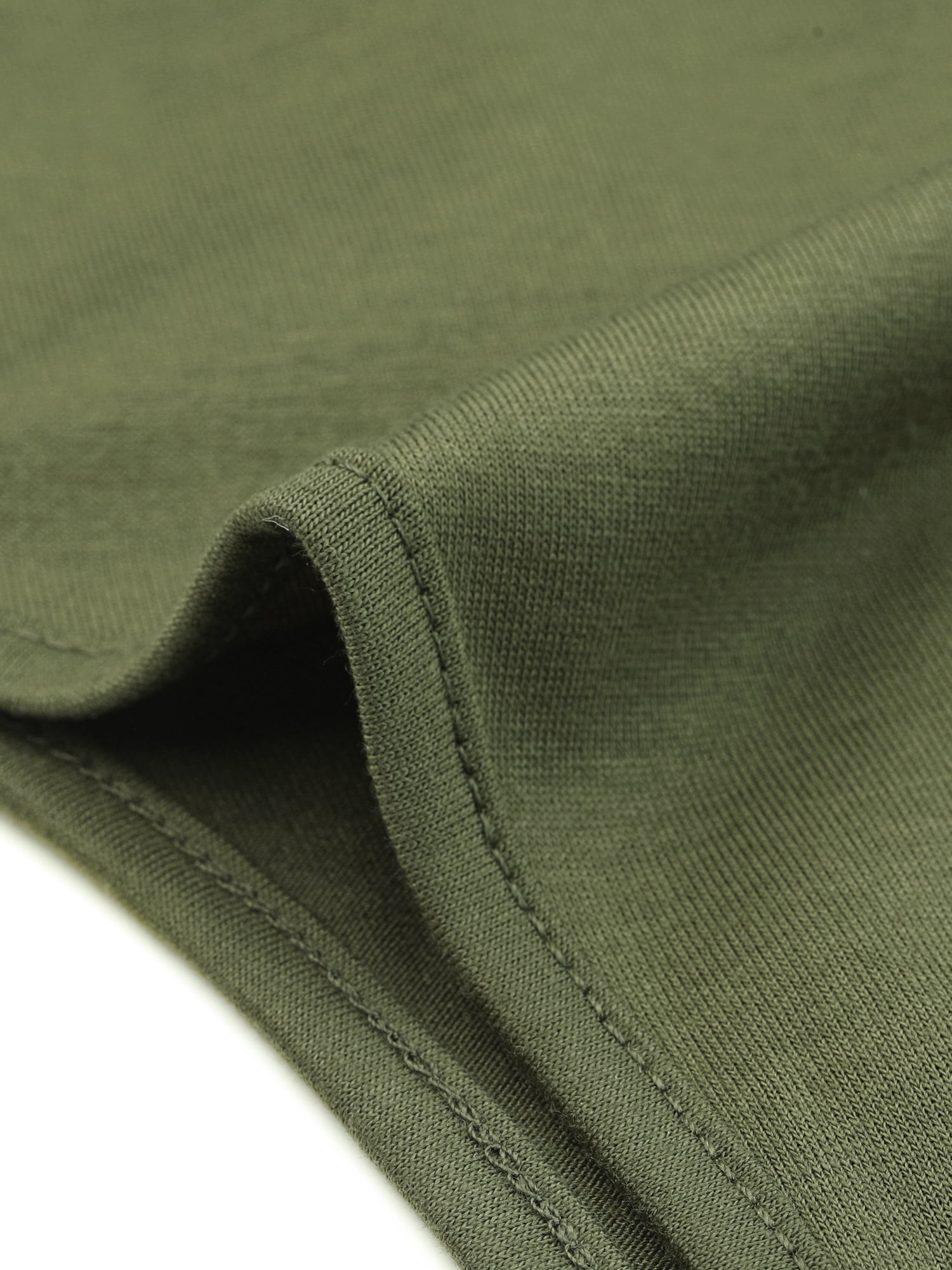 DARING DIVA Women's Plus Tank Tops Round Neck Swing Lace Panel Flowy Tops 4X Army Green