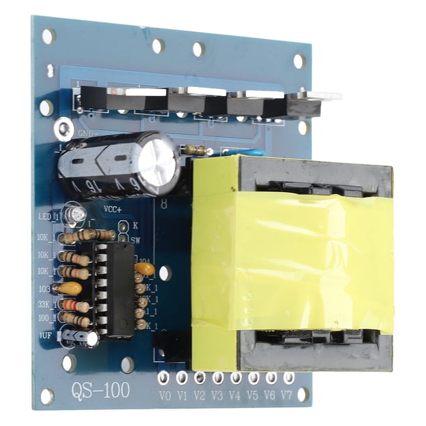 Tablero Regulador Elevador De Voltaje, Convertidor Elevador 20 KHz Entrada De Alta Frecuencia DC 12 V 24 V Para Electrodomésticos