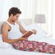 thumbnail image 5 of Fotbe Hearts for Valentines day Pantalones de Pijama para Hombre, Pantalones de Dormir, Pantalones de Casa con Cintura Ajustable y Bolsillos-Medium, 5 of 6