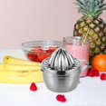 thumbnail image 4 of 2025 Manual citrus juicer, stainless steel citrus juicer for lemons, oranges and grapefruits, dishwasher safe, 4 of 5