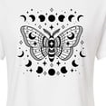 thumbnail image 3 of Instant Message - Luna Moth Cropped Graphic T-Shirt, 3 of 6