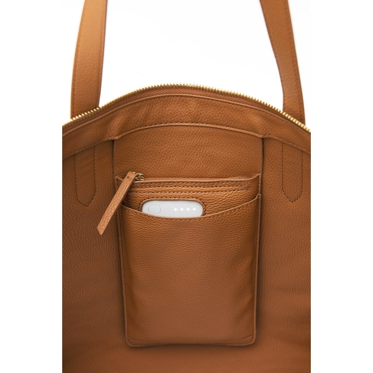 Motile top vegan leather