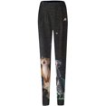 thumbnail image 4 of Puntoco - Pantalones de mujer con estampado casual, cintura media, pantalones largos sueltos, pantalones de yoga Puntoco Puntoco-6624, 4 of 5