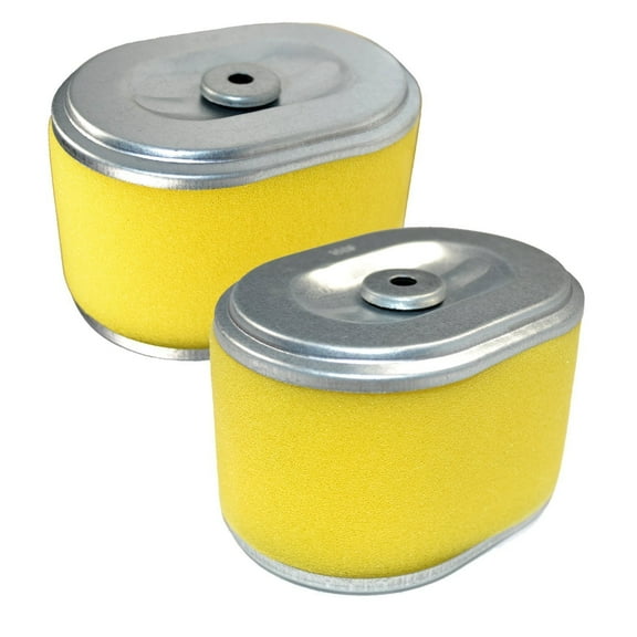 HQRP 2-pack Air Filter Element for Troy-Bilt 21A-665B766 (2012) Pro Line FRT Tiller, 17210-ZE1-517 Replacement HQRP Coaster