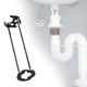 thumbnail image 1 of Llave de tubo multiusos para fregadero, agarre cómodo, fácil de usar, herramienta manual para extractor de tuberías para fregadero de cocina doméstico A, 1 of 8
