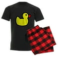 thumbnail image 6 of CafePress - Duck Icon Rubber Ducky Men's Dark Pajamas - Men's Dark Loose Fit Cotton Pajama Set, 6 of 7