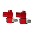 thumbnail image 2 of figatia Pneumatic Fitting Joint Swivel Airhose Fittings No Leakproof Easy to Use Air Line Hose Fittings 1/4" NPT Air Compressor Joint Red, 2 of 8