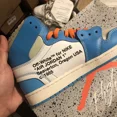 thumbnail image 3 of Ni - ke AJ1 UNC Off White size 9.5, 3 of 5