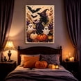 thumbnail image 7 of Halloween Diamond Art Kit, Diamond Painting for Adults, Witch Halloween Decor, Spooky Halloween Wall Art, 30Cm X 40Cm Round Diamond Canvas Complete Craft Supplies, 7 of 7