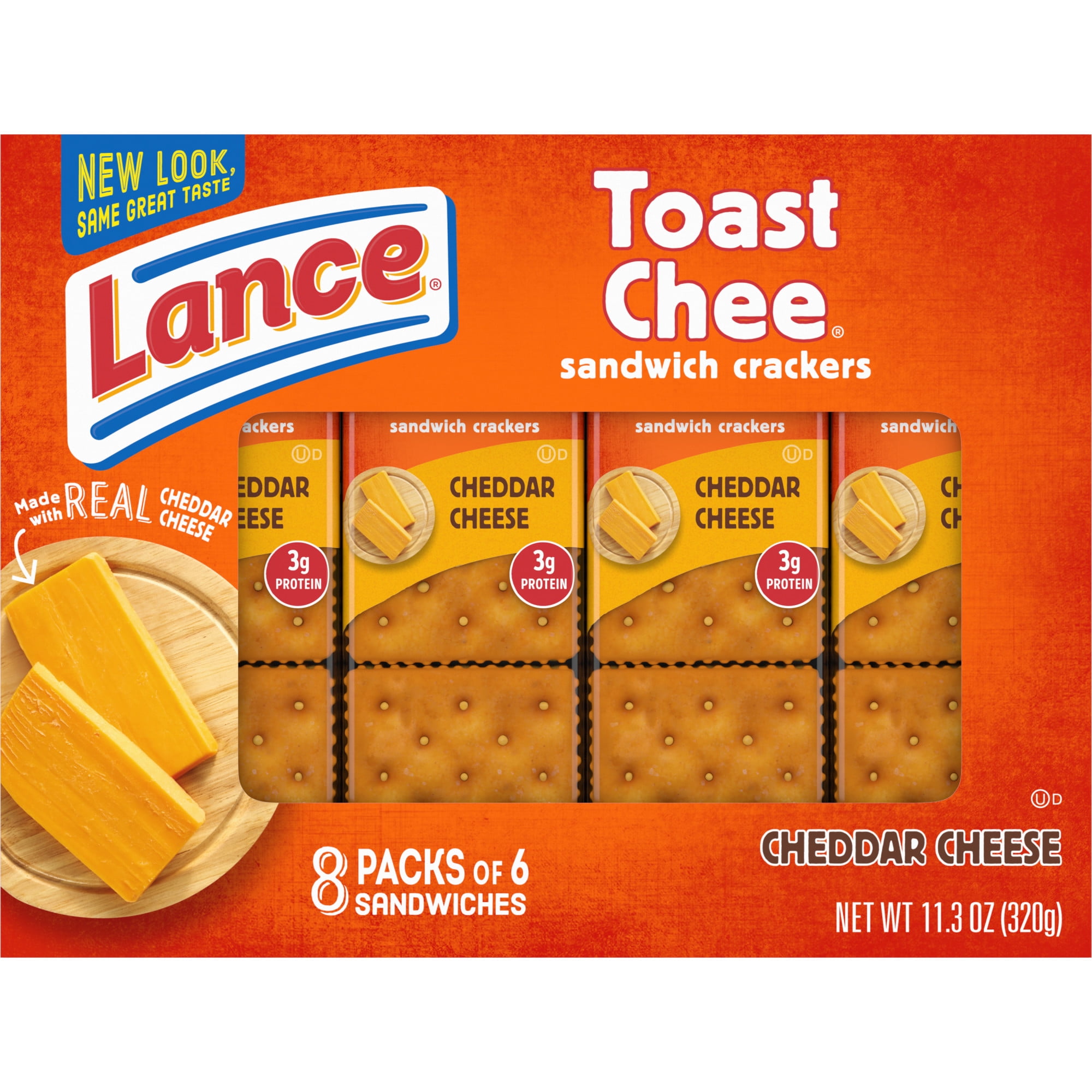 Lance Sandwich Crackers Toastchee Cheddar 8 Ct Box Walmart Com Walmart Com Lance Sandwich Crackers Toastchee Cheddar 8 Ct Box Walmart Com Walmart Com