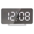 thumbnail image 2 of Escritorio de reloj LED Baoblaze para adultos con función de despertador reloj digital, 2 of 7