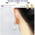 thumbnail image 3 of 2 Pairs Earring Lifters, Secure Earring Backs For Droopy Ears Adjustable Hypoallergenic For Heavy Earring, 3 of 5