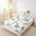 thumbnail image 4 of Castle Fairy Child Boys Girls Kawaii Animal Dino Twin Sheet Sets,Cute Dinosaur Bedding, 4 of 7