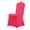 Rose Red, variant on Franhais Chair Covers Pure Color Modern Minimalist Style Stretch Slipcover Wedding Banquet Party Decoration