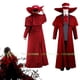 thumbnail image 2 of Disfraz de Cosplay de Alucard de Hellsing, cómic de anime, trinchera roja, Alucard Van, disfraz de sombrero de vampiro, disfraz de Carnaval de Halloween para hombre, 2 of 5