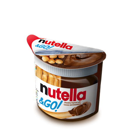 (12 Pack) Nutella & Go! Hazelnut Spread with Breadsticks, 1.9 oz (Best Bread For Nutella)