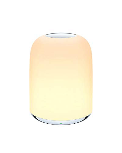 Aukey Bedside Table Lamp Night Light, Aukey Cordless Lamp Rechargeable Table