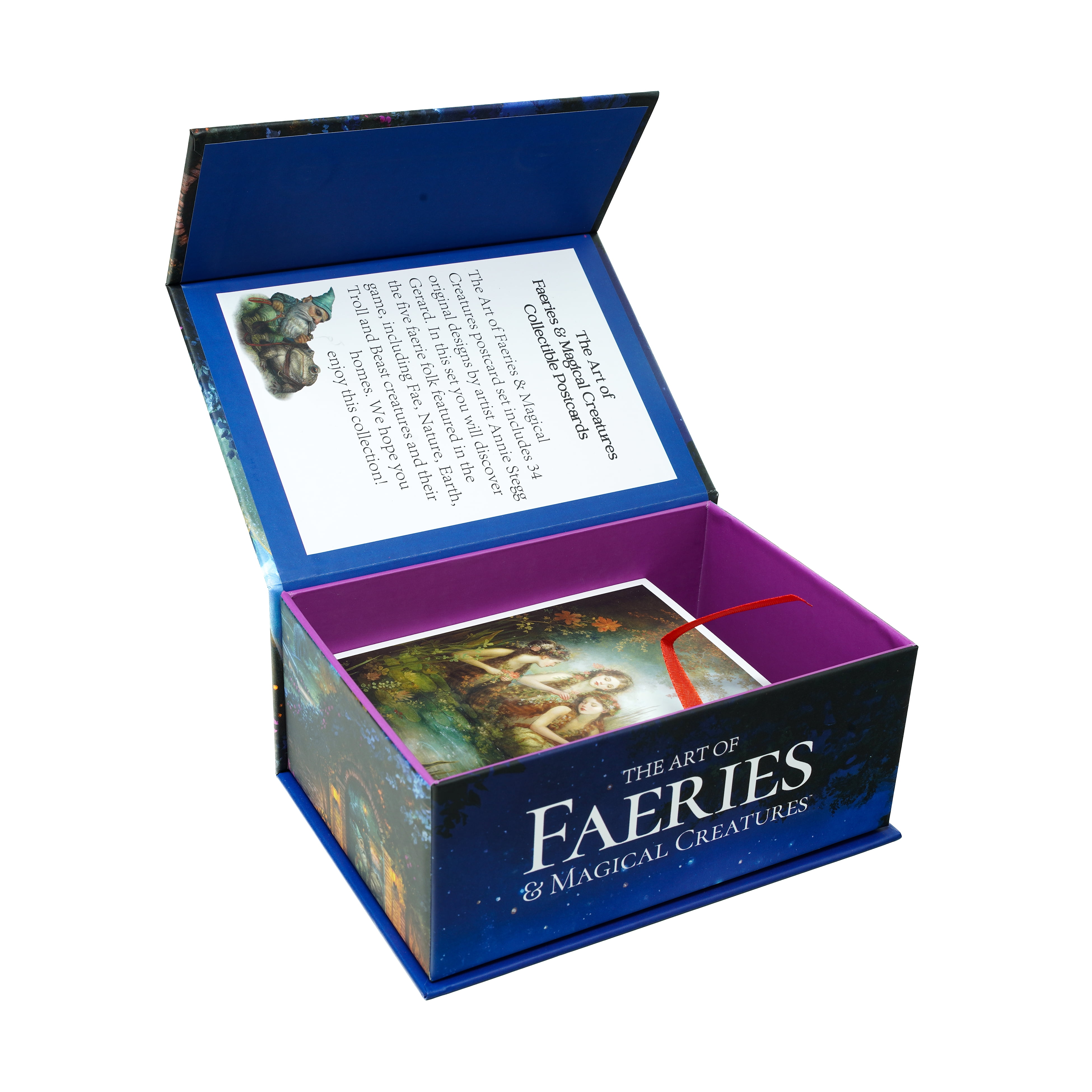 Forbidden Games The Art of Faeries & Magical Creatures - Collectible Postcards in Gift Box