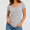 Gray, variant on Dpjklzsn Women's Short Sleeve Lounge Top, Easy Fit Everyday Shirt for Daily Wear, Work and Weekend Outfits