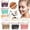 B, variant on 20-Piece Professional Makeup Brush Set, Goat & Synthetic Hair Blending Brushes, Full Face Cosmetic Kit For Eyeshadow/Foundation/Blush, Wooden Handle Beauty Tools With Pouch