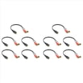 thumbnail image 1 of 10X 2 Male to Female 3.5mm Jack Aux Stereo Audio Cable,10x Audio Line,Photo Color, 1 of 6