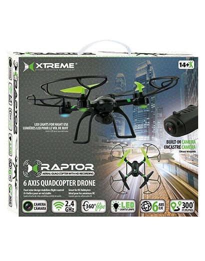 raptor streaming video drone