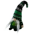 thumbnail image 5 of Northlight LED Lighted St. Patrick's Day Girl Gnome - 11.5", 5 of 6