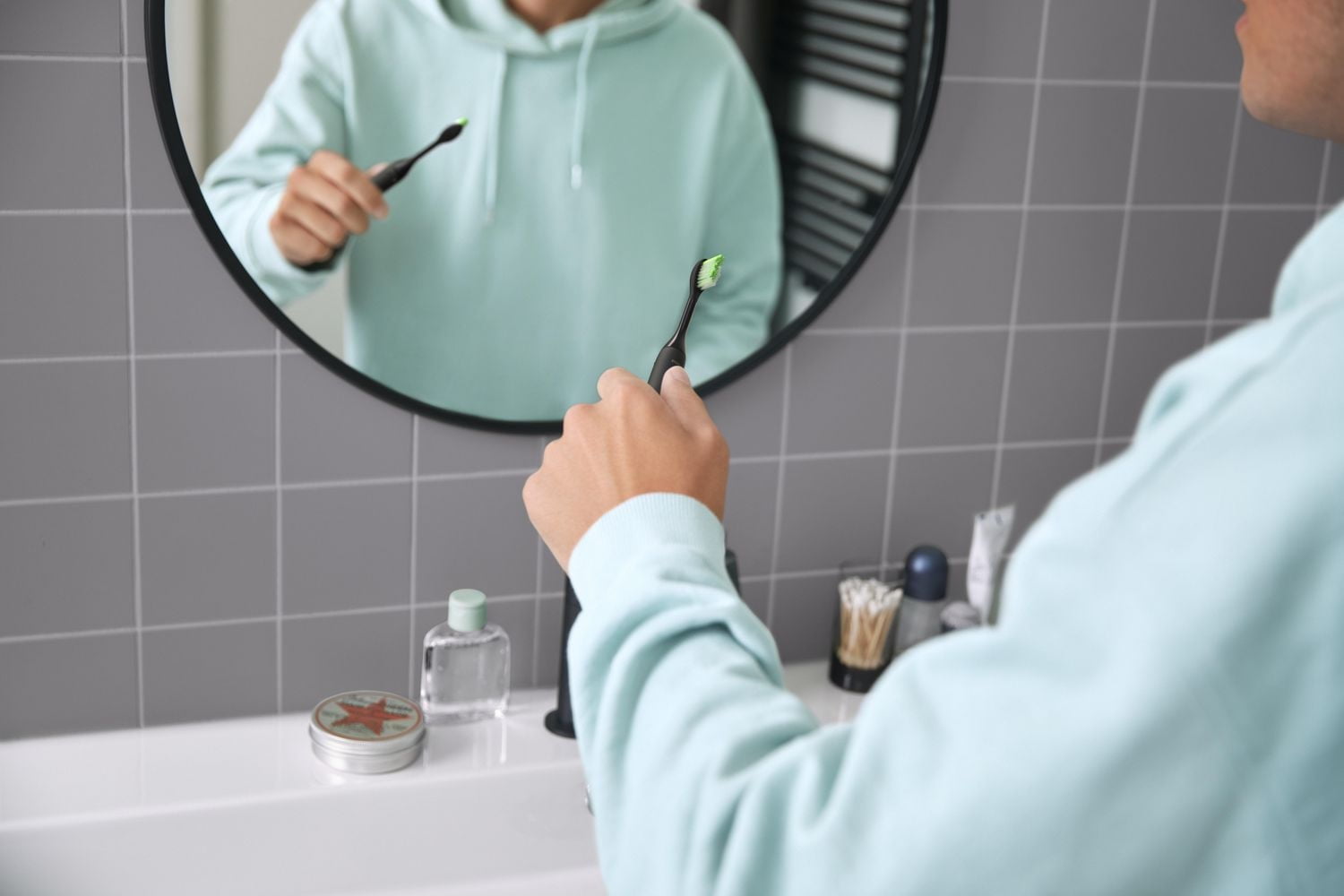 Philips One by Sonicare Rechargeable Toothbrush, Black, HY1200/06, One up your brushing