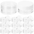 thumbnail image 1 of SHISUYAN 24pcs Refillable Facial Cream Jar Round Shaped Cream Container Empty Cosmetics Container, 1 of 6