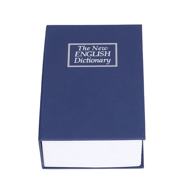 Caja De Almacenamiento De Dinero Con Forma De Libro De Simulación Segura Decorativa Para