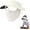 Beige-white, variant on Unisex Sun Protection Full Face Mask, UPF 50+ UV Protection Face Cover with Wide Cap Brim, Breathable Face Cover Hat