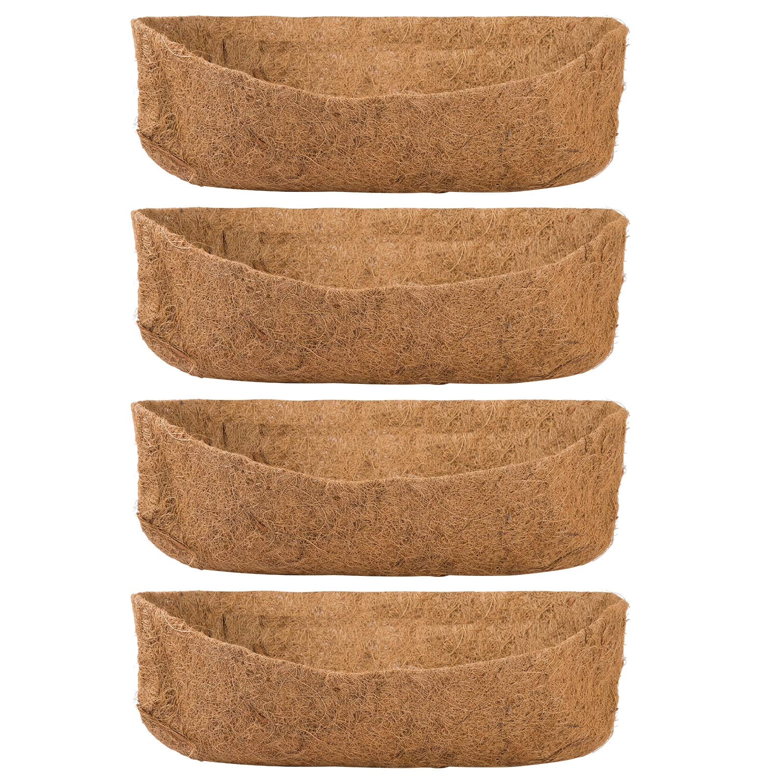 Forros de coco ANPHSIN, paquete de 4, 61 cm, fibra natural de coco ...