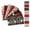 #H 8PCS 25x25cm, variant on Clearance! Christmas Cartoon Printed Cotton Fabric Bundle - Fabric Strips & Patches for Quilting Patchwork, Beginner Friendly DIY Sewing Practice Fabric for Xmas Holiday Crafts