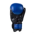 thumbnail image 3 of Fighter Synthetic Leather Basic Boxing Gloves, blue/black 1376APUBBL, 3 of 4